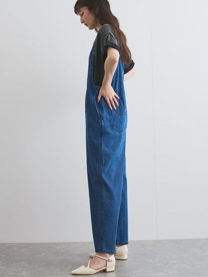 ライトオンスデニムサロペットパンツ≪手洗い可能≫