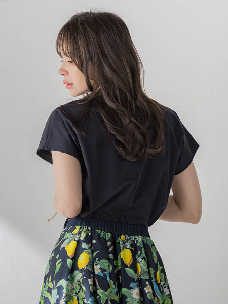 レモンスカーフ付きカットソー