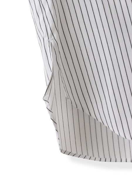 ドビーストライプシャツ