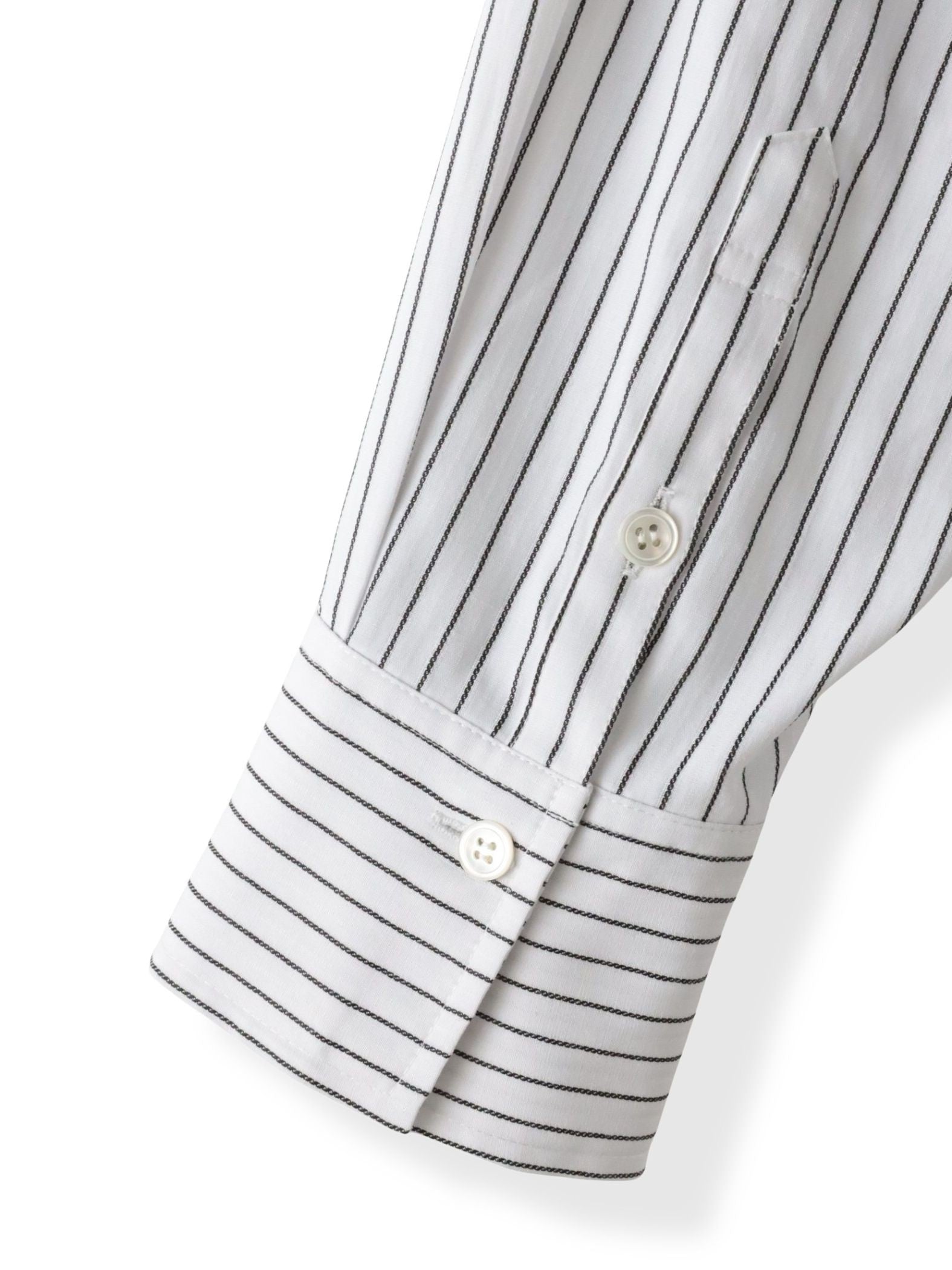 ドビーストライプシャツ