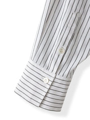 ドビーストライプシャツ