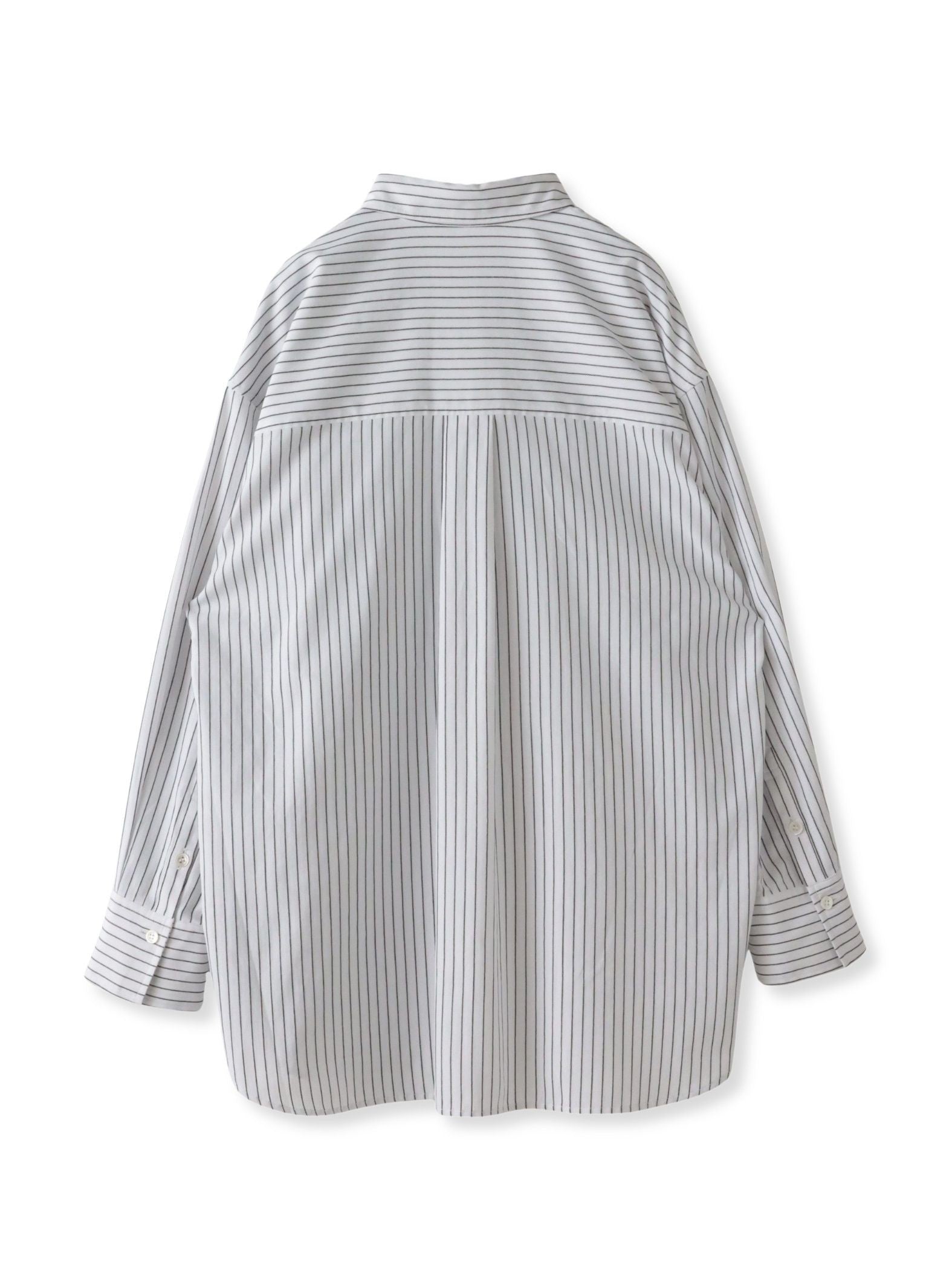 ドビーストライプシャツ