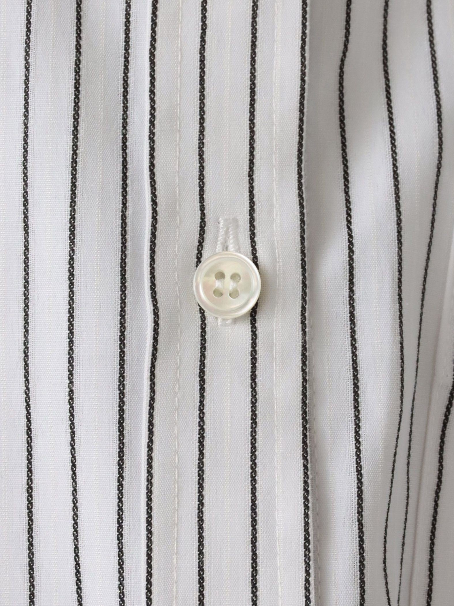 ドビーストライプシャツ