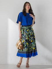 レモンプリントスカート