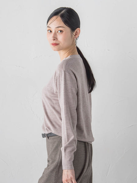 Brisbane Vネックニットプルオーバー≪WEB限定カラーあり/11号あり≫