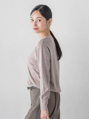 Brisbane Vネックニットプルオーバー≪WEB限定カラーあり/11号あり≫