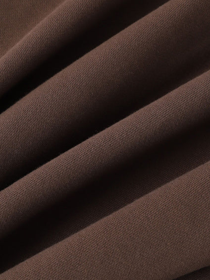 裏毛Vネックカットソー≪手洗い可能≫