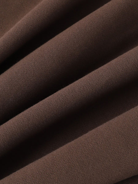 裏毛Vネックカットソー≪手洗い可能≫