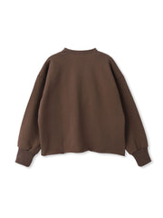 裏毛Vネックカットソー≪手洗い可能≫