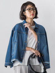 【大きいサイズ】デニムジャケット