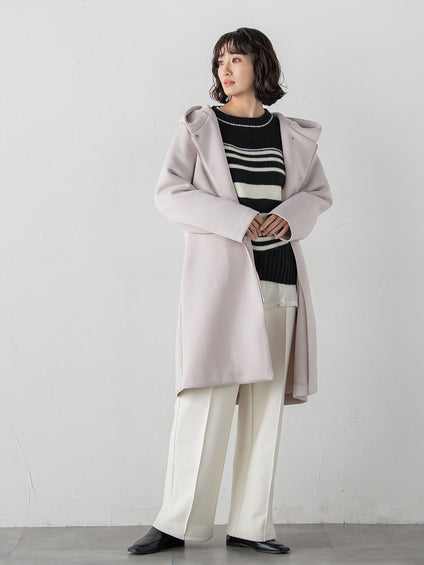 【WEB限定】”ふんわり着心地”ランダムボーダーニット