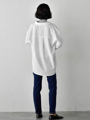 【WEB限定】”3コーデが叶う2点セット”ニット×シャツ≪手洗い可能≫