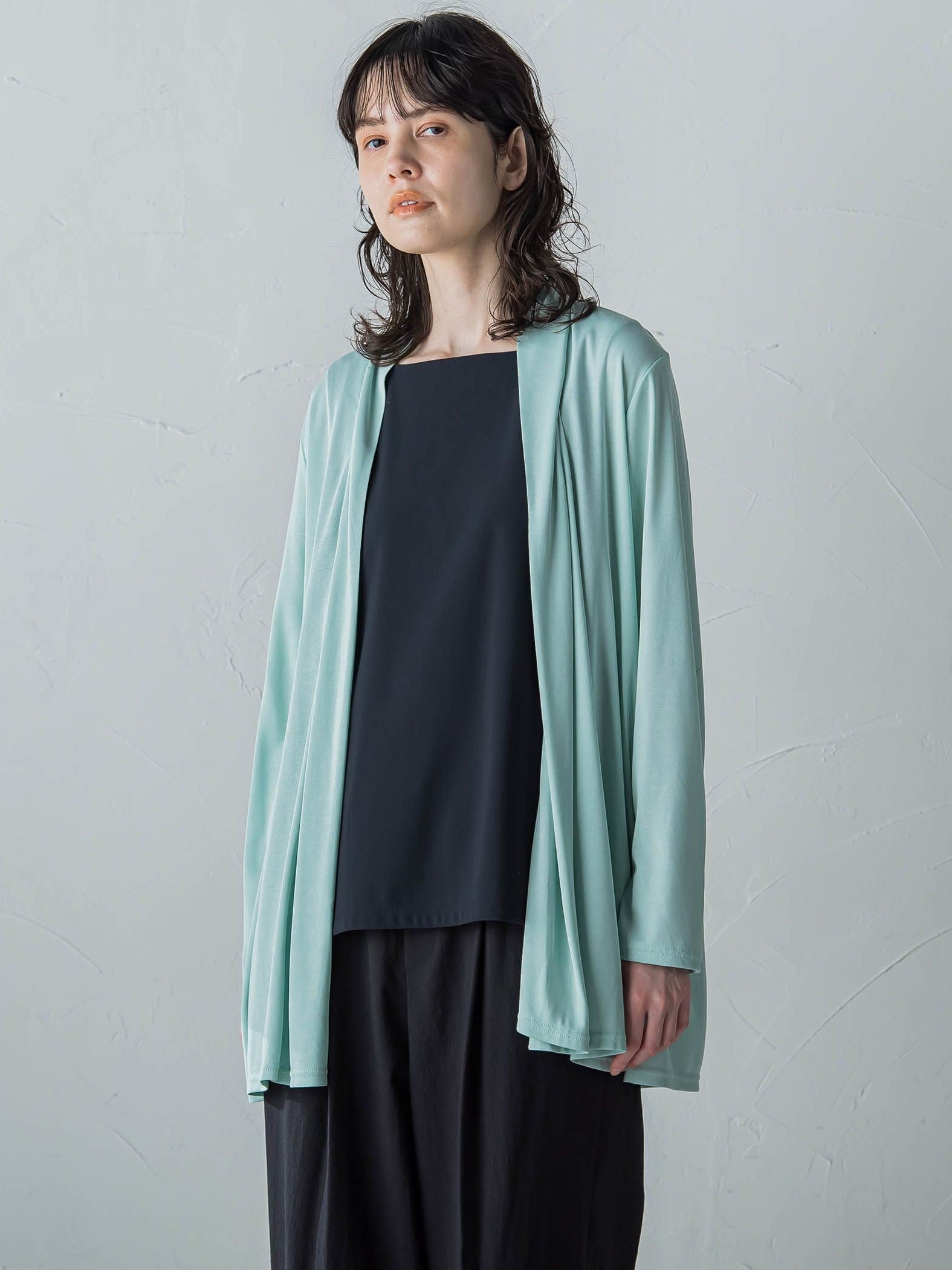 シルク混カットカーディガン≪手洗い可能≫