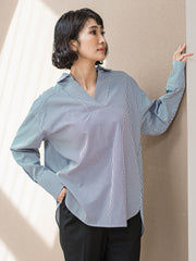 【WEB限定】”3コーデが叶う2点セット”ニット×シャツ≪手洗い可能≫