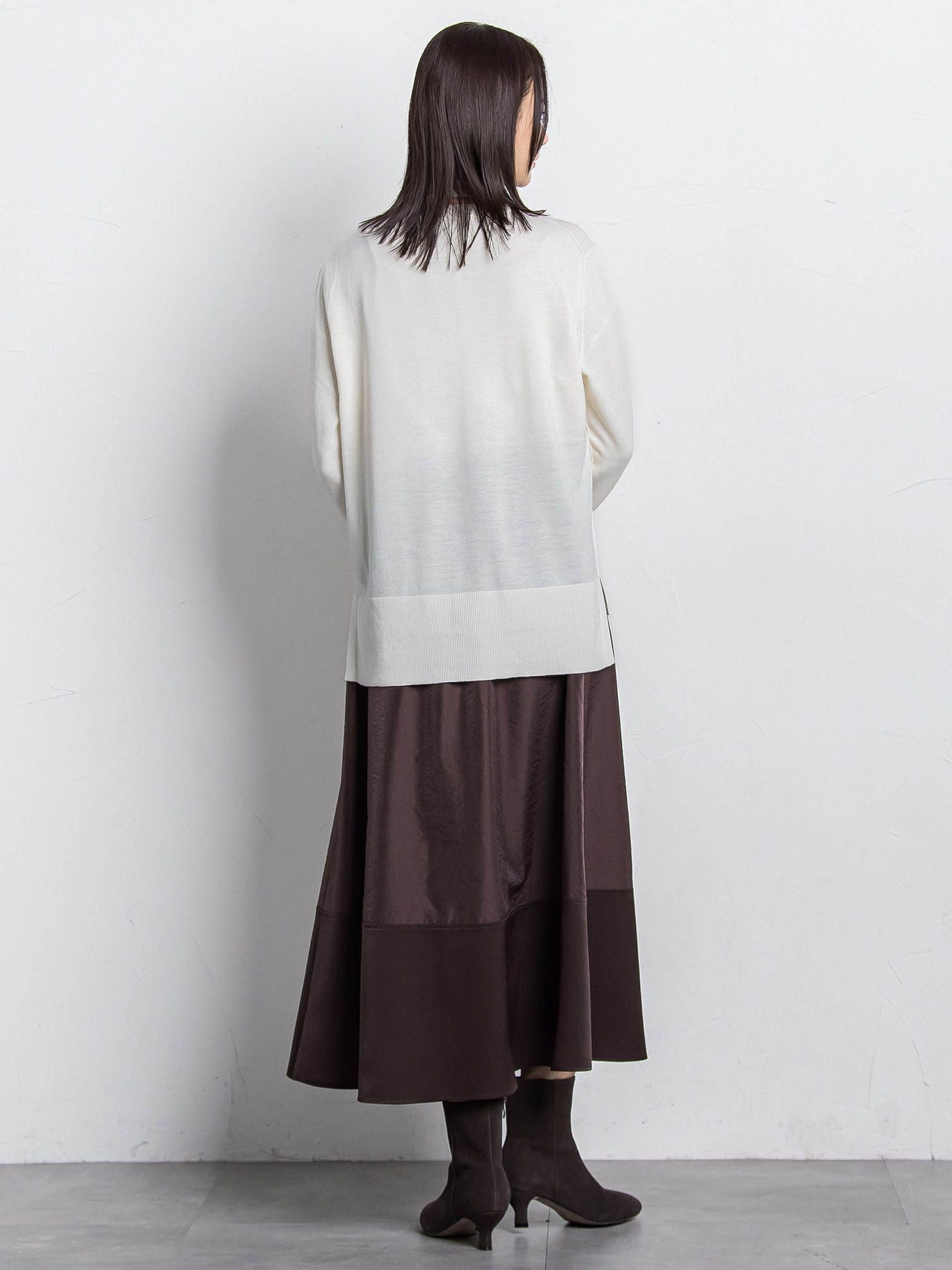 【WEB限定】ベーシックウールカーディガン≪洗える≫