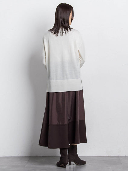 【WEB限定】ベーシックウールカーディガン≪洗える≫