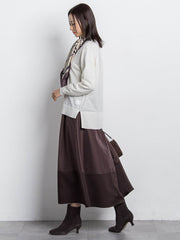 【WEB限定】ベーシックウールカーディガン≪洗える≫