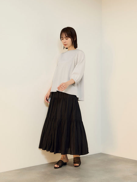 【機能するミニマル服】切替プルオーバー