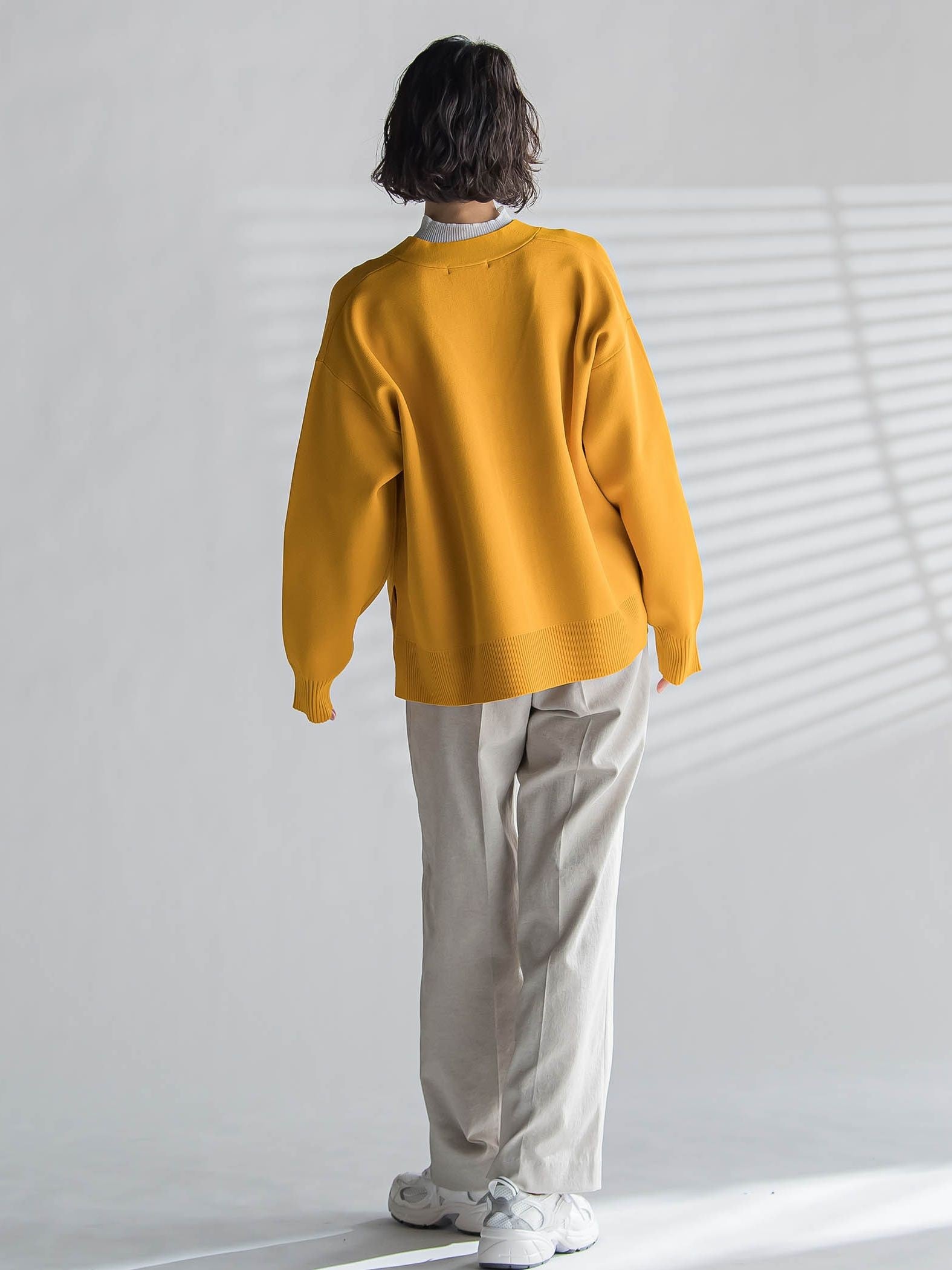 【WEB限定】シェルタリングワイドパンツ≪洗濯機で洗える≫