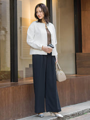 【WEB限定】美フォルムデイリーカーディガン≪洗濯機で洗える/11号あり≫