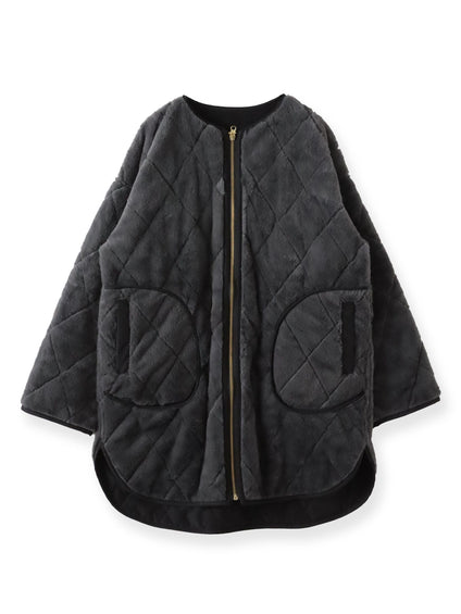 【WEB限定】”まるで毛布”どちらも主役リバーシブルアウター