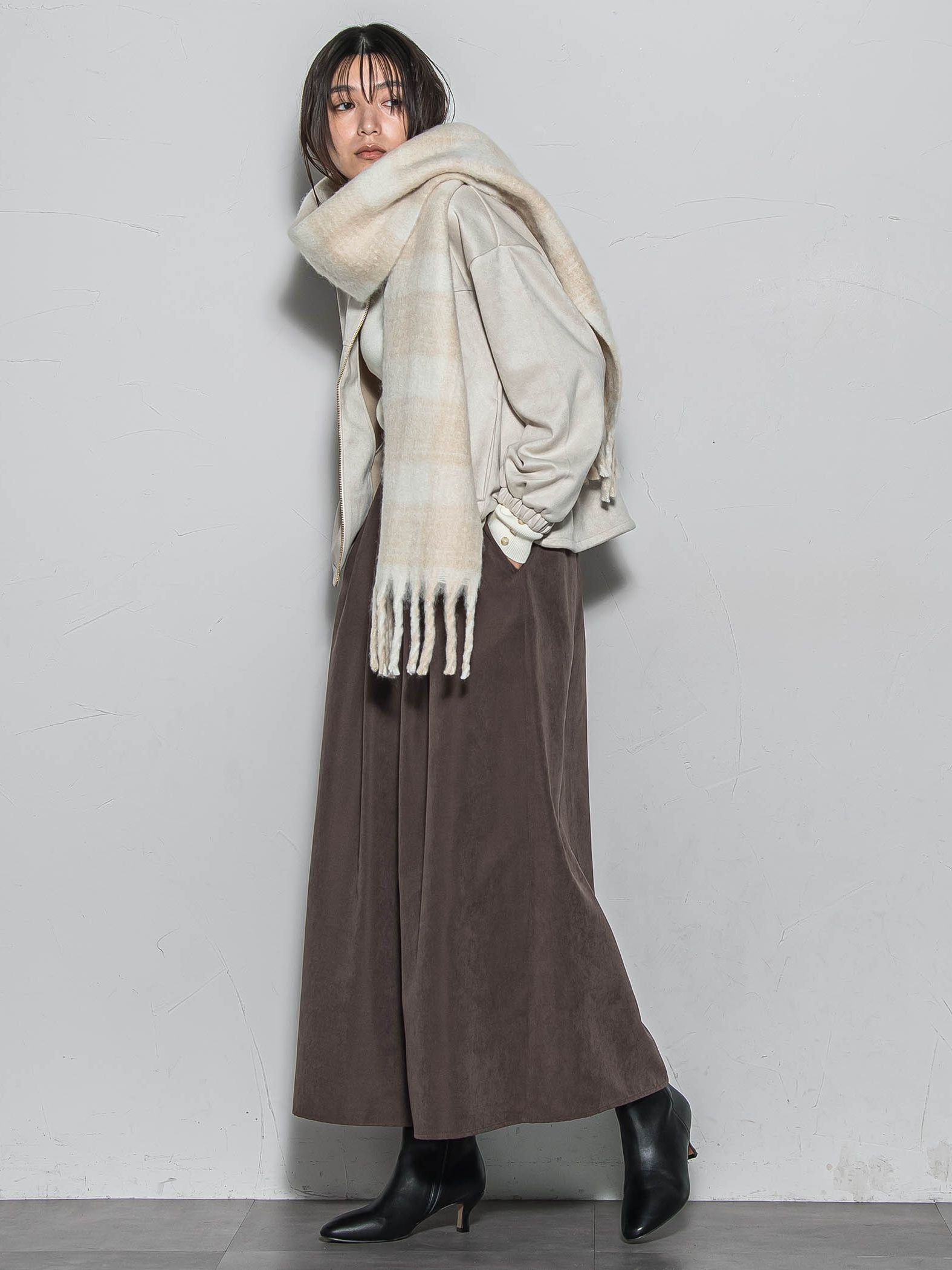 【新色追加】【ゆるっと上品】私に似合うキュロットパンツ≪手洗い可能≫