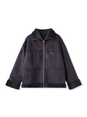 【WEB限定】フェイクムートンファーコート