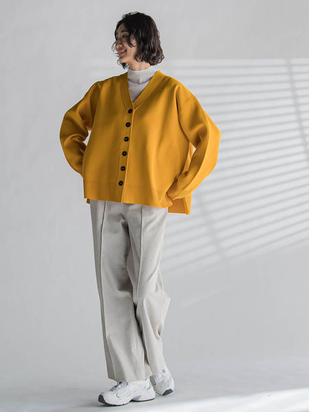【WEB限定】シェルタリングワイドパンツ≪洗濯機で洗える≫