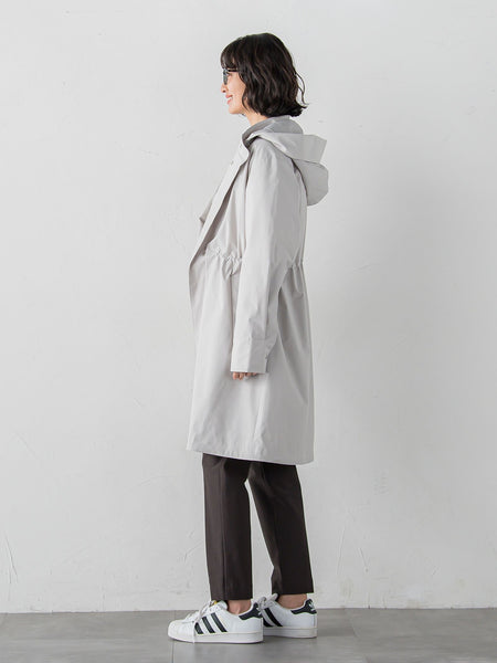 【大きいサイズ】パーテーションダウンロングコート
