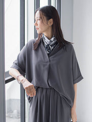 【WEB限定】クールアップブラウス≪セット着用可≫