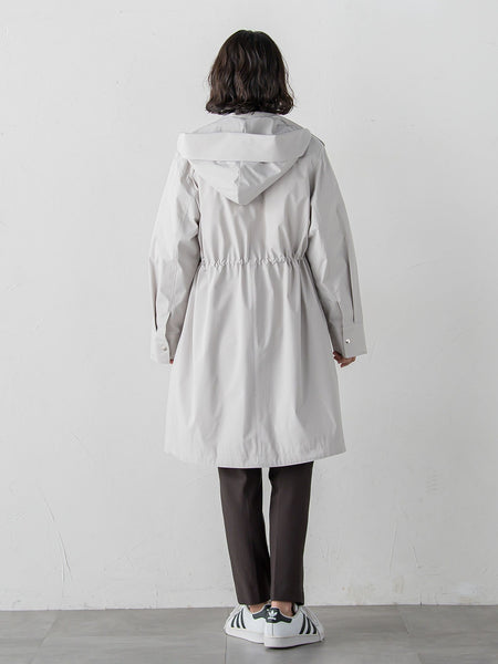 【大きいサイズ】パーテーションダウンロングコート