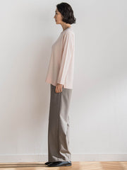 ファインウールVネックニット