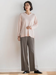 ファインウールVネックニット