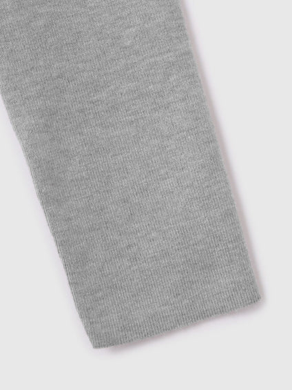 ストリング付バレエネックリブニット≪手洗い可能≫