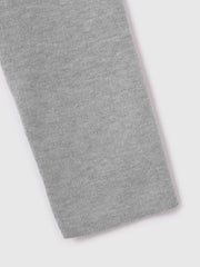 ストリング付バレエネックリブニット≪手洗い可能≫