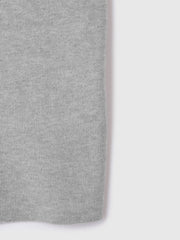 ストリング付バレエネックリブニット≪手洗い可能≫