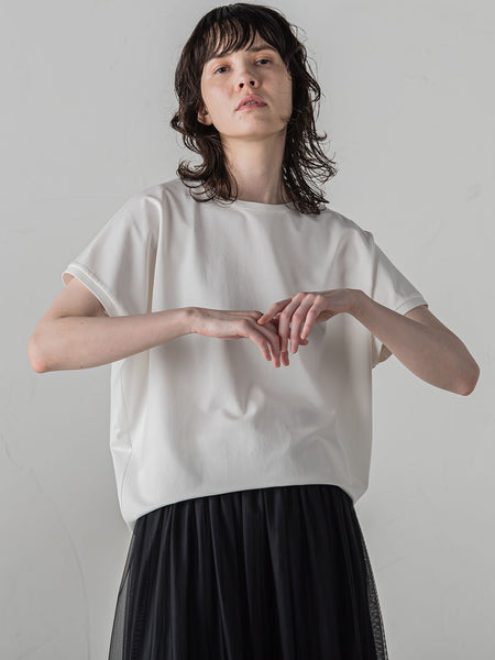 マシュマロポンチカットソー≪洗濯機で洗える≫