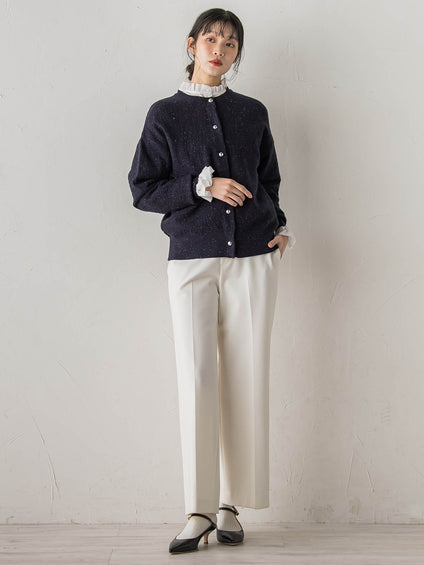 【新色追加】両面起毛ストレッチパンツ≪洗濯機で洗える≫