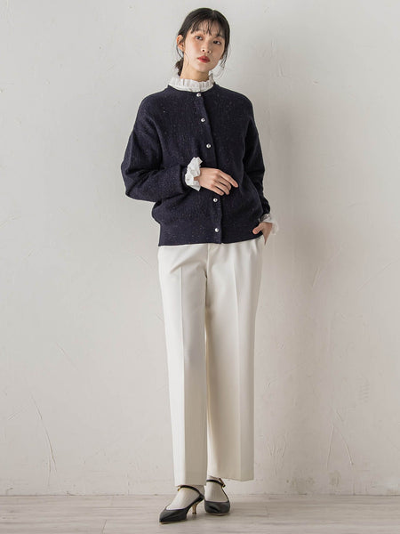 【新色追加】両面起毛ストレッチパンツ≪洗濯機で洗える≫