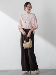 デザインスリーブプルオーバー