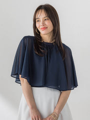 トリコットシフォンカットソー