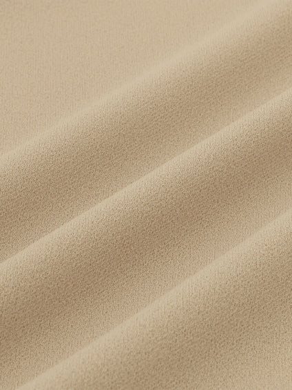 カットジョーゼットレースカラーフレアプルオーバー