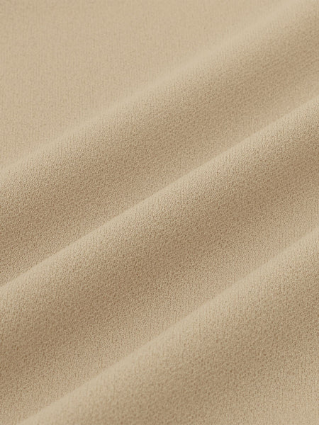 カットジョーゼットレースカラーフレアプルオーバー