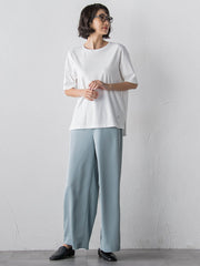 【大きいサイズ】【受注会限定】刺繍ロゴ入りカットソー