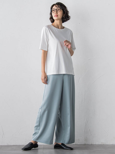 【大きいサイズ】【受注会限定】刺繍ロゴ入りカットソー