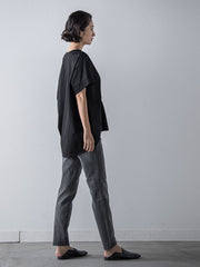 【WEB限定】ウエストタックカットソー≪手洗い可能≫