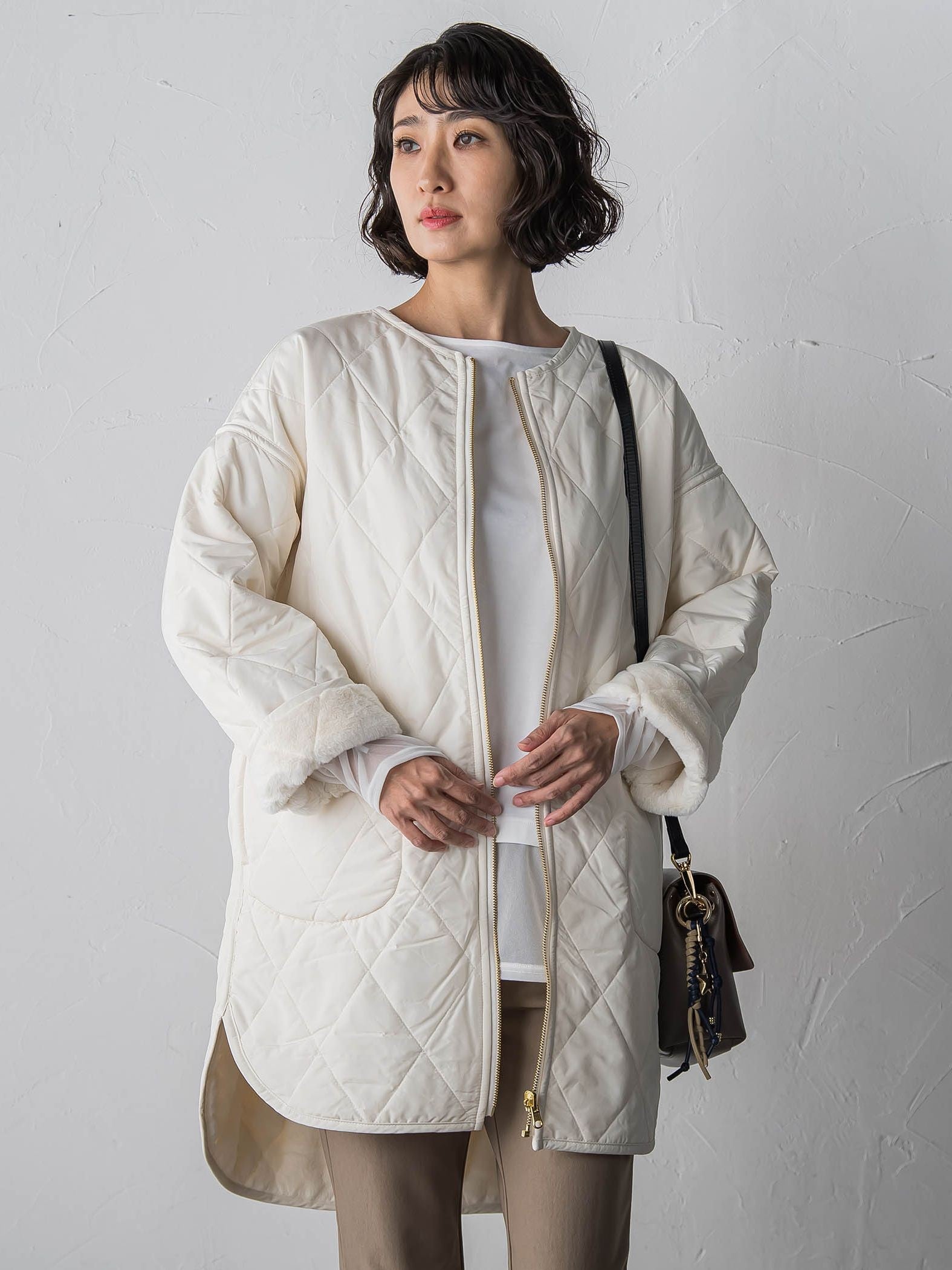 【WEB限定】”まるで毛布”どちらも主役リバーシブルアウター