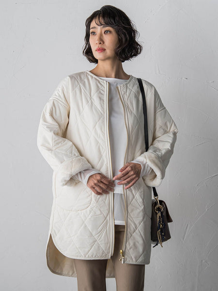 【WEB限定】”まるで毛布”どちらも主役リバーシブルアウター