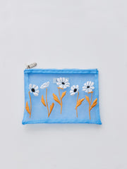 【Casselini】チュール刺繍ポーチ
