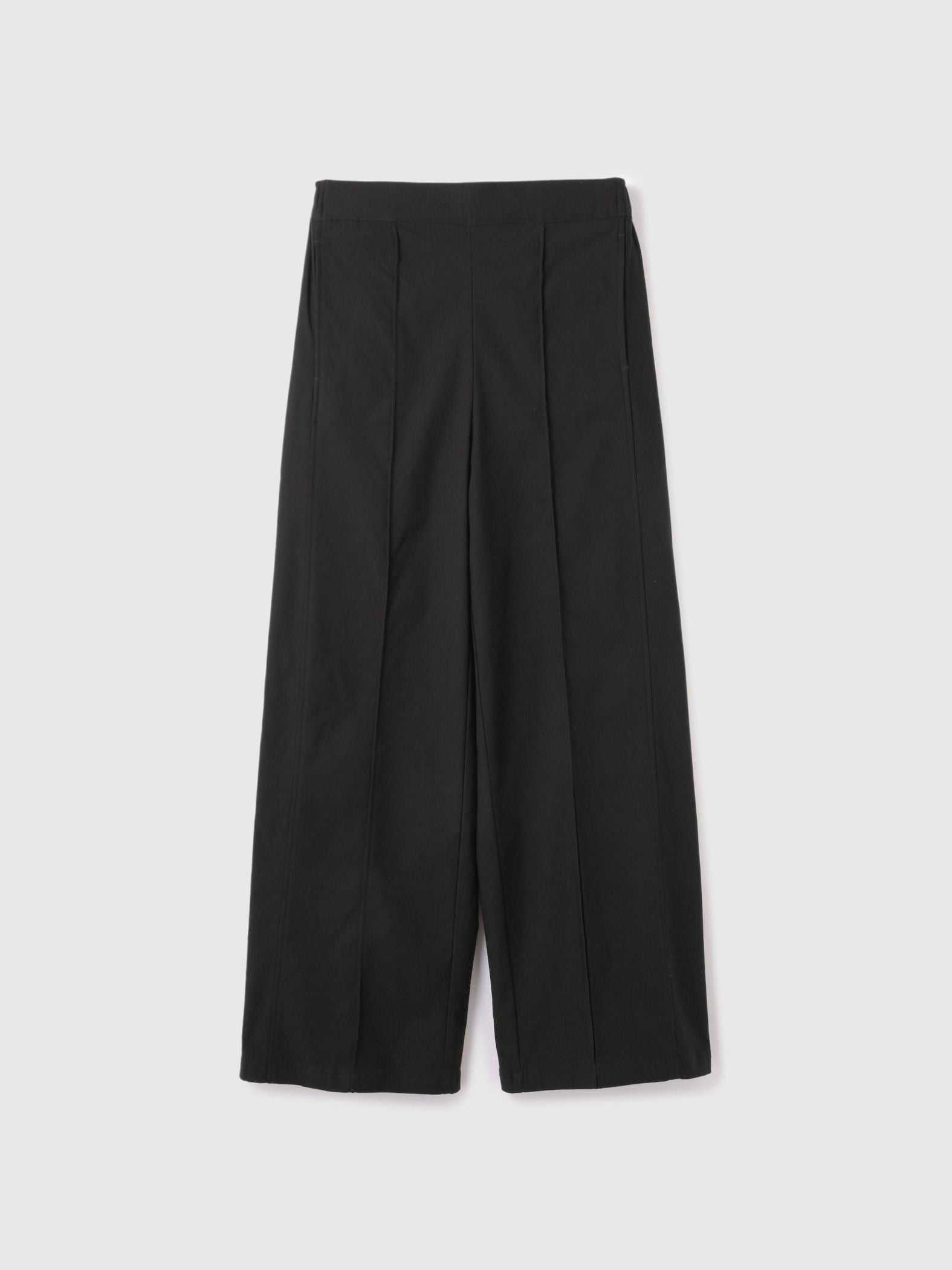 HAKIYASEブラッシュバックワイドパンツ≪手洗い可能≫